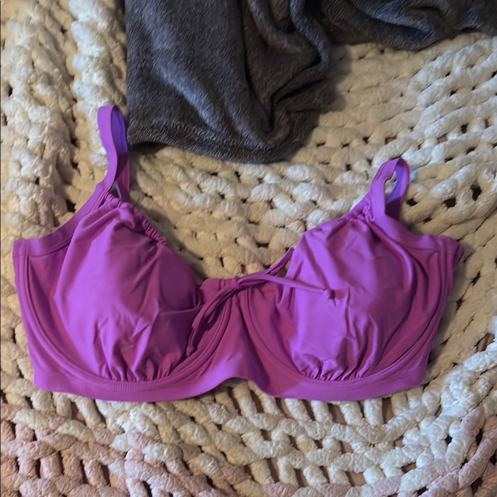 Wild Fable Purple Underwire Bra with Molded Cups